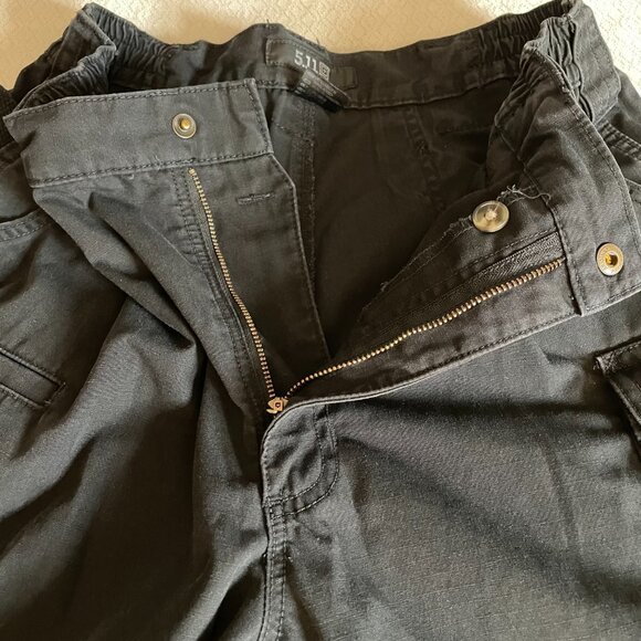 5.11 Tactical Taclite Pro Ripstop Pants 74273-019 Black Mens Size 32 x 32 - Picture 5 of 13